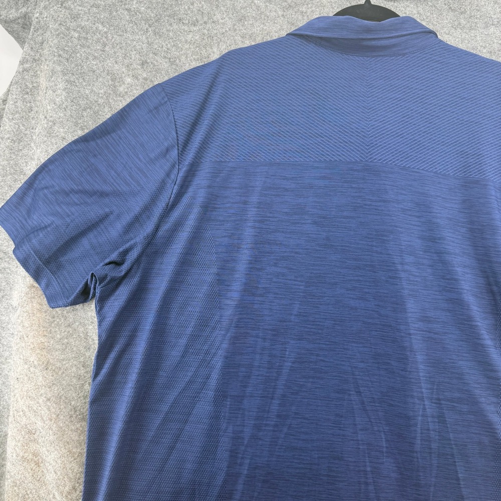 Tommy Bahama Polo Mens XXXL Blue IslandZone Space Dye Performance Shirt - Picture 8 of 16